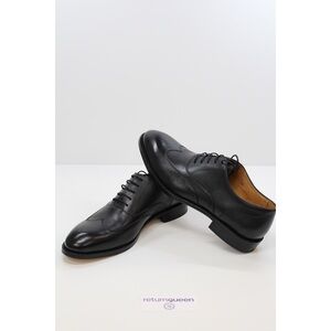 Black Beckett Simonon leather lace-up shoes